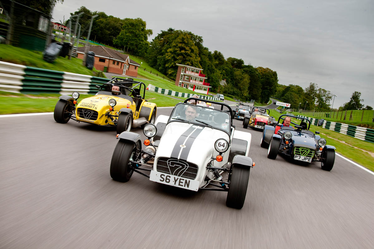 Caterham Seven celebration
