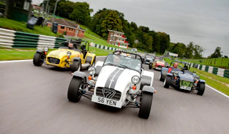 Caterham Seven celebration