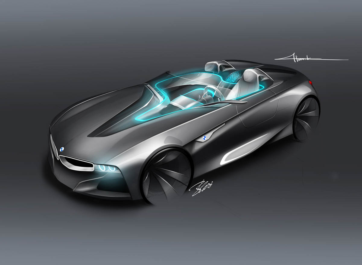 BMW Vision ConnectedDrive roadster concept