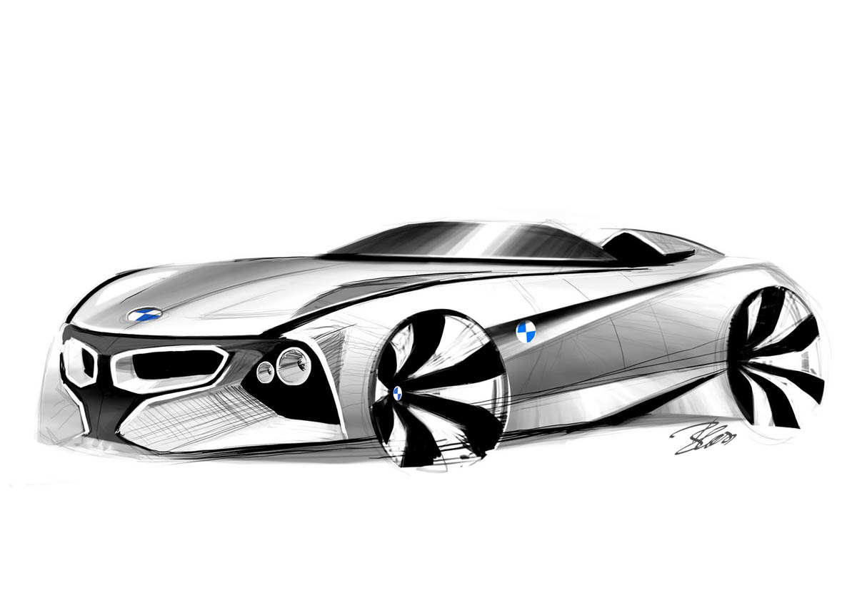 BMW Vision ConnectedDrive roadster concept