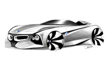BMW Vision ConnectedDrive roadster concept