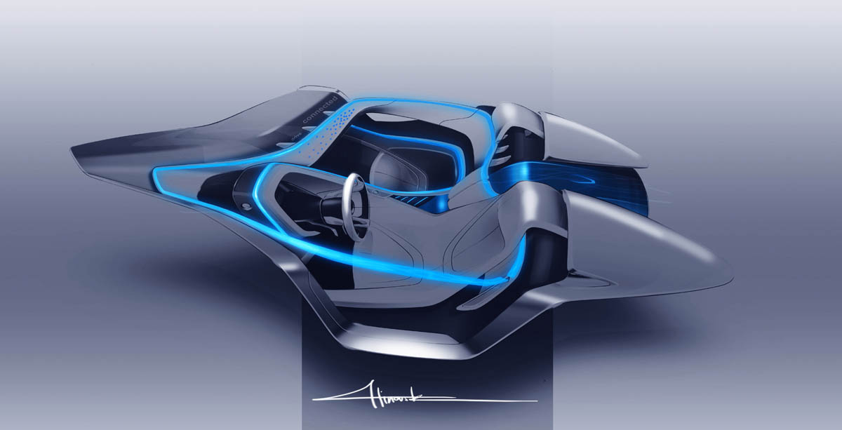 BMW Vision ConnectedDrive roadster concept