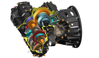 Pagani Huarya's Xtrac gearbox