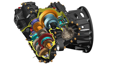 Pagani Huarya's Xtrac gearbox
