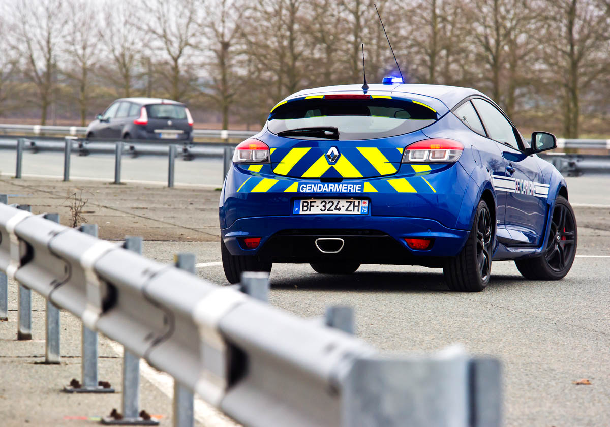 Police Renault Megane 250