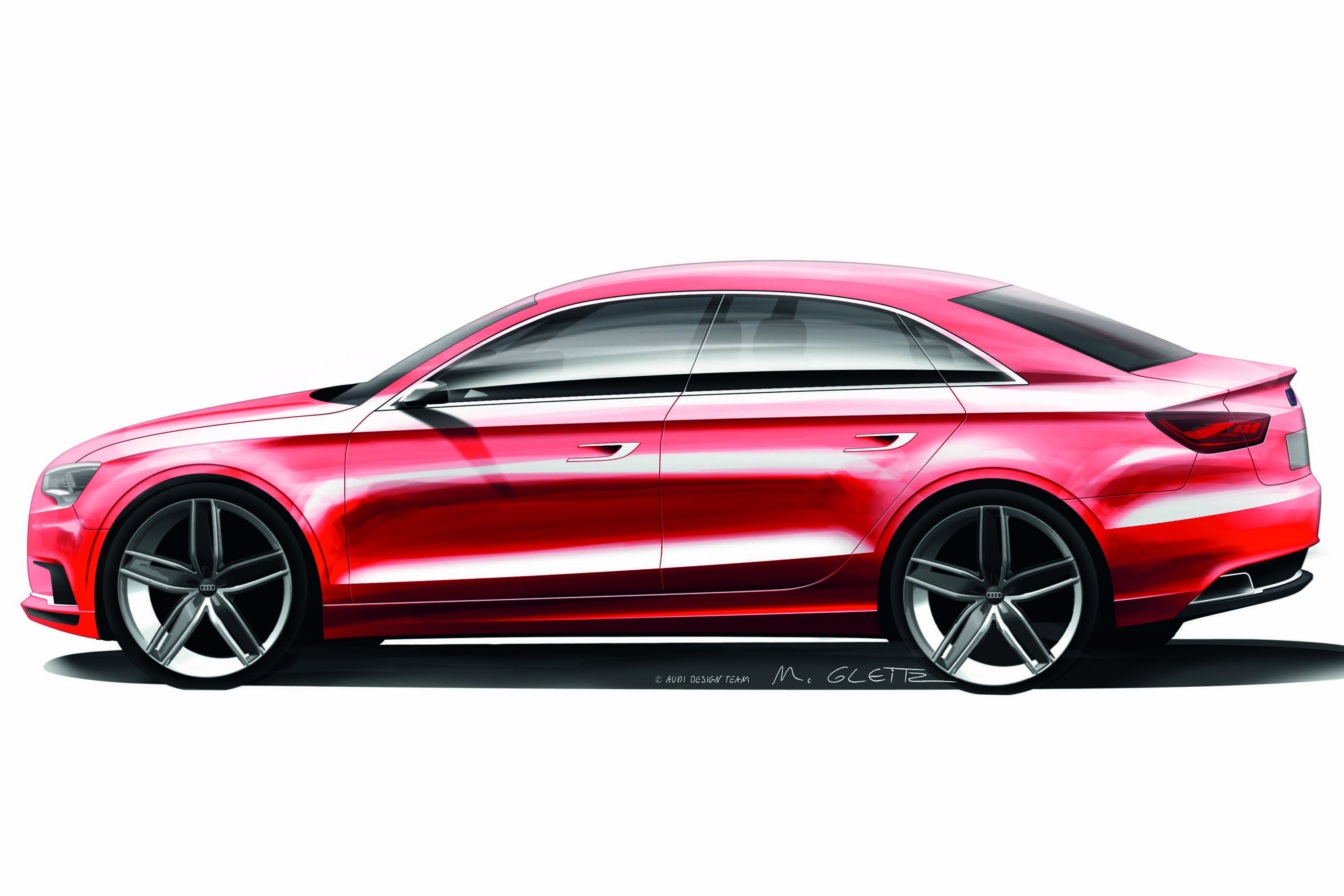 Audi A3 saloon concept news and pictures