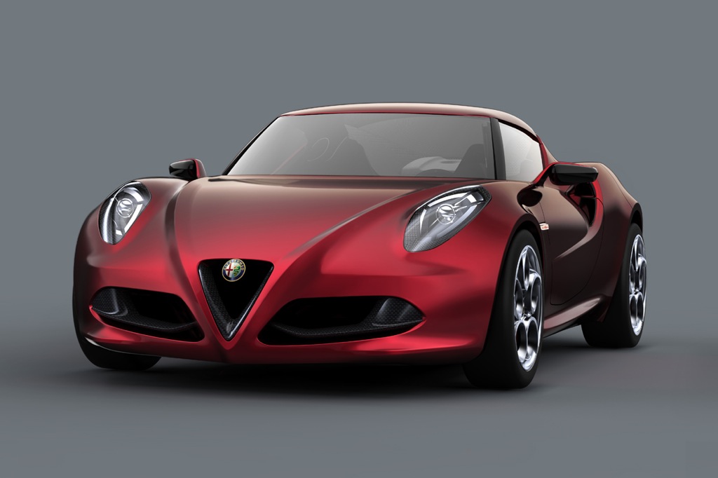 New Alfa Romeo 4C Concept live at Geneva