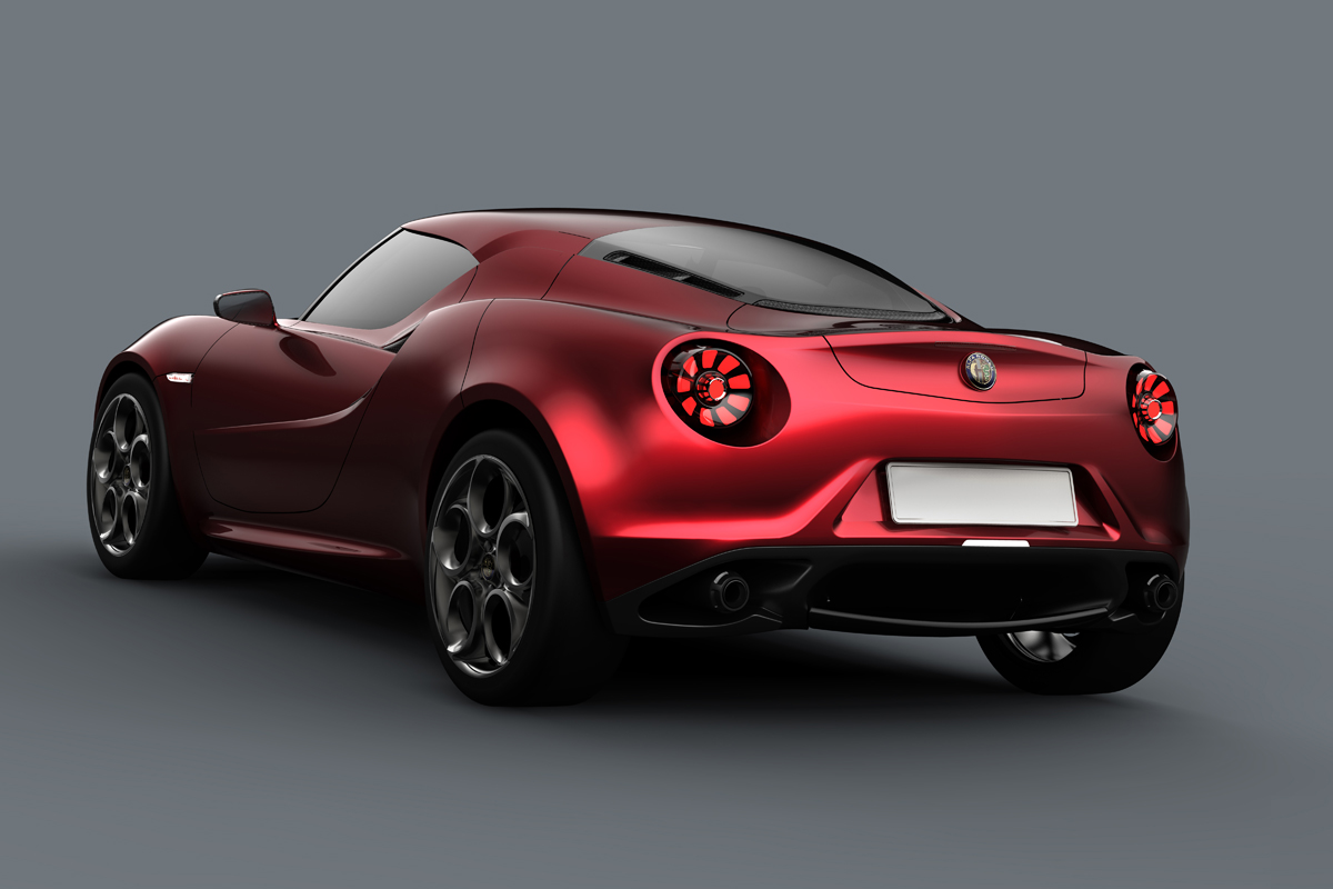 New Alfa Romeo 4C Concept live at Geneva