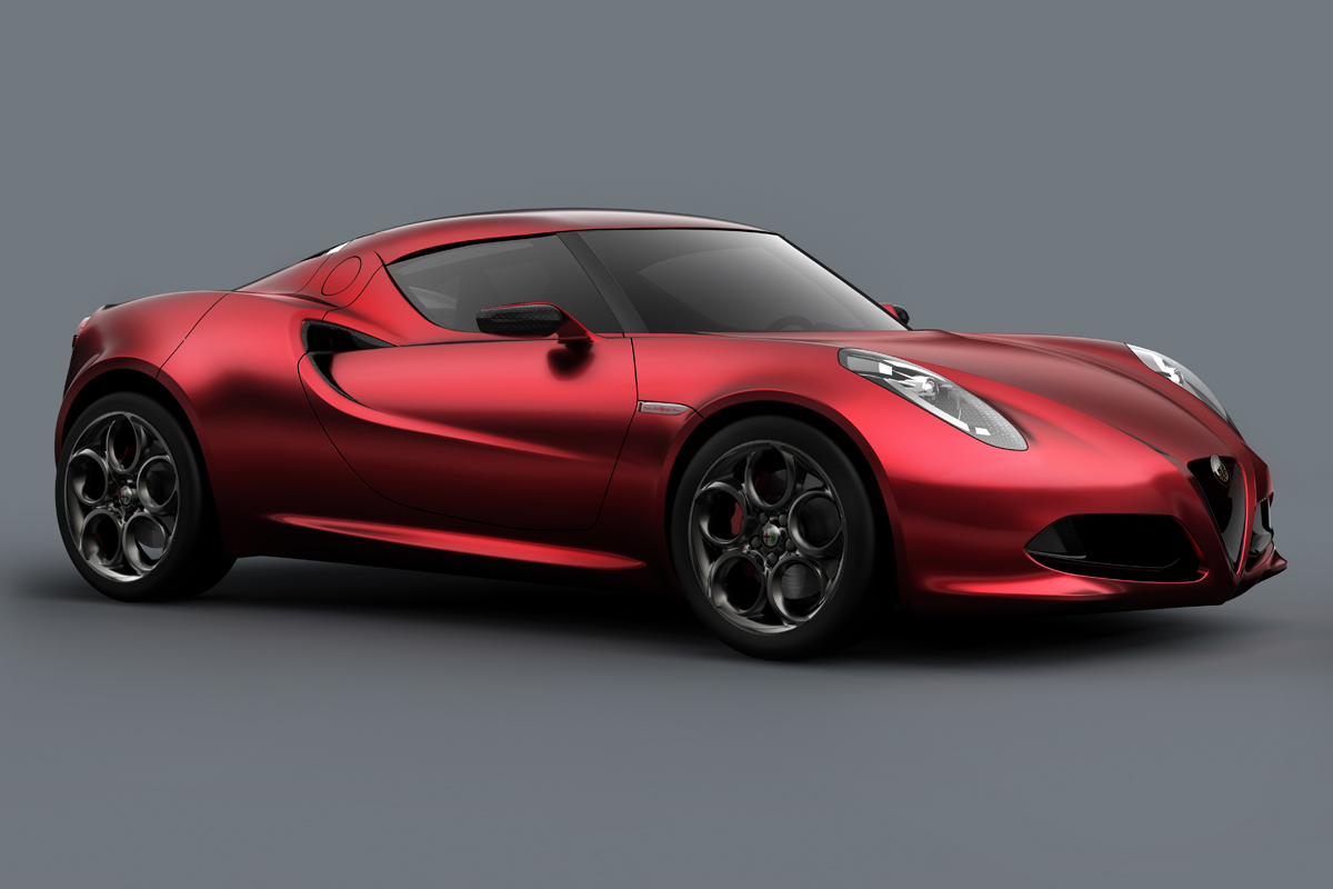 New Alfa Romeo 4C Concept live at Geneva