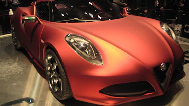 New Alfa Romeo 4C Concept live at Geneva