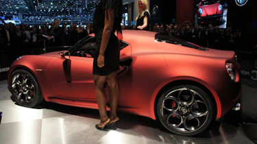 New Alfa Romeo 4C Concept live at Geneva