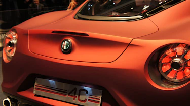 New Alfa Romeo 4C Concept live at Geneva