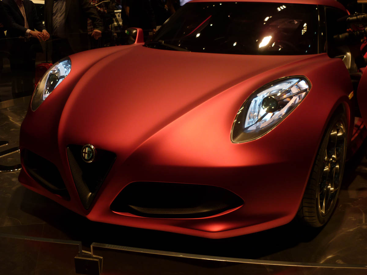 Geneva 2011: Alfa Romeo 4C Concept