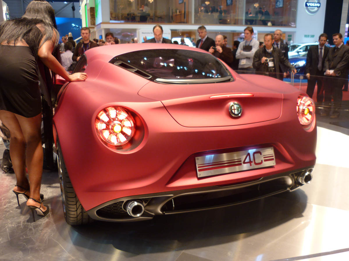 Geneva 2011: Alfa Romeo 4C Concept