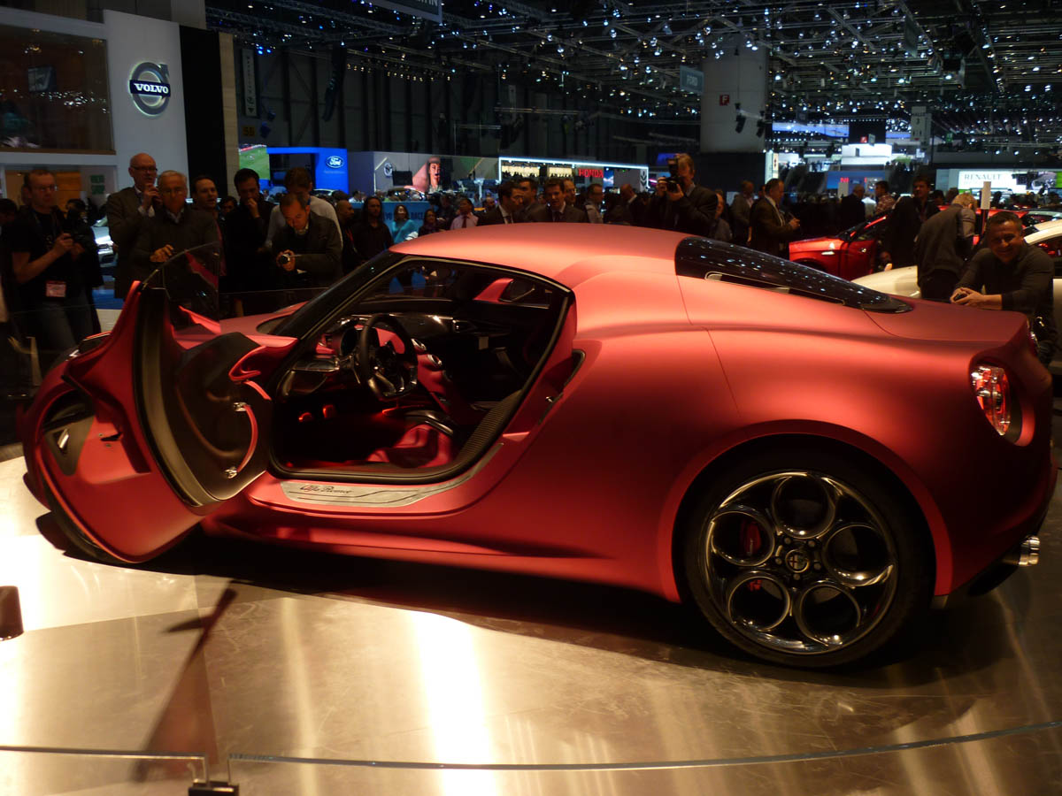 Geneva 2011: Alfa Romeo 4C Concept