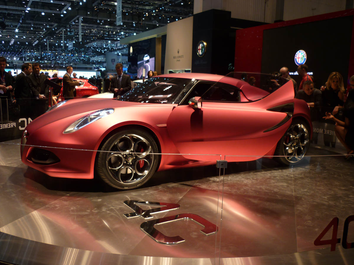 Geneva 2011: Alfa Romeo 4C Concept