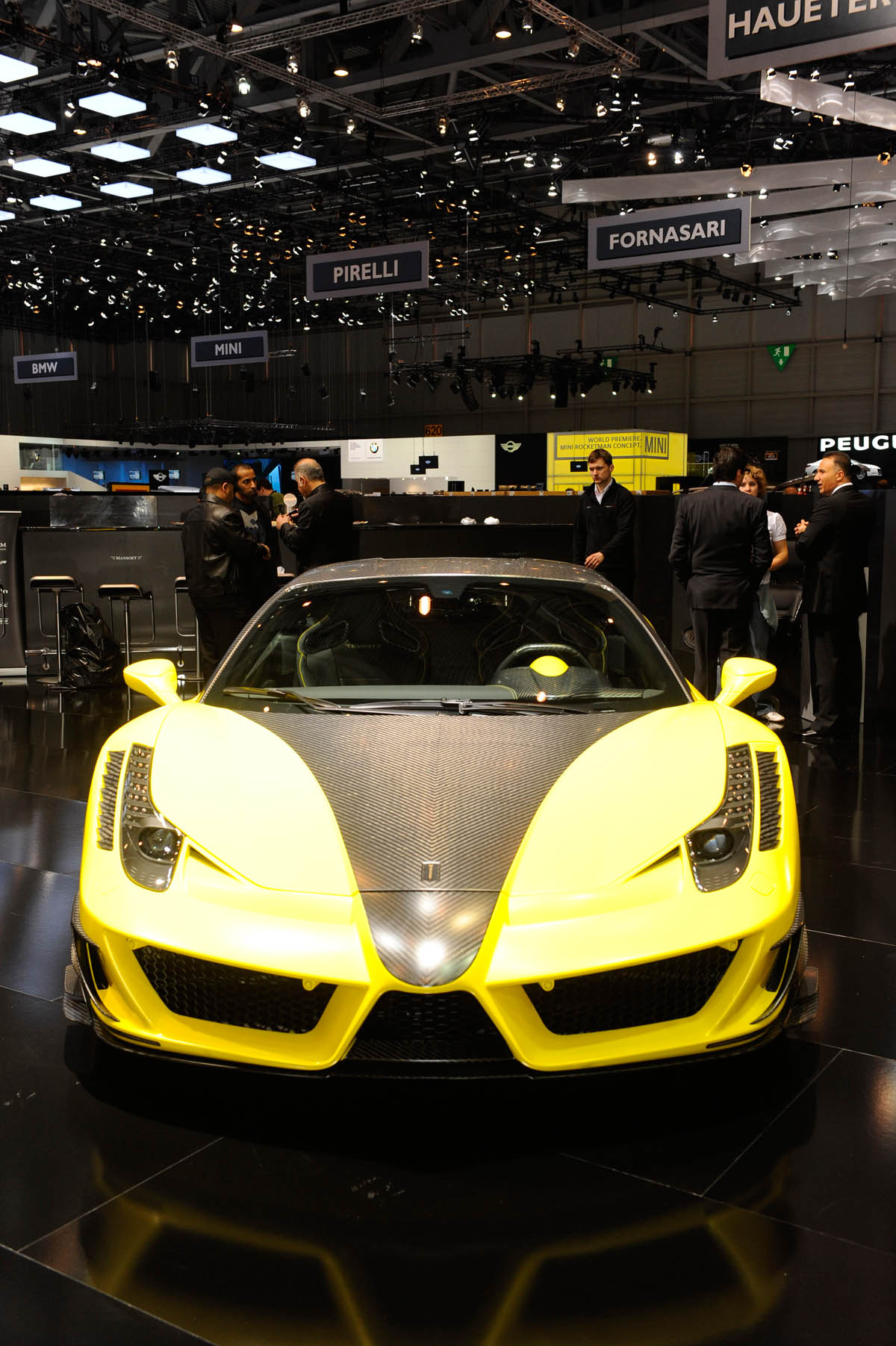 Geneva 2011: Mansory's Ferrari 458 Italia