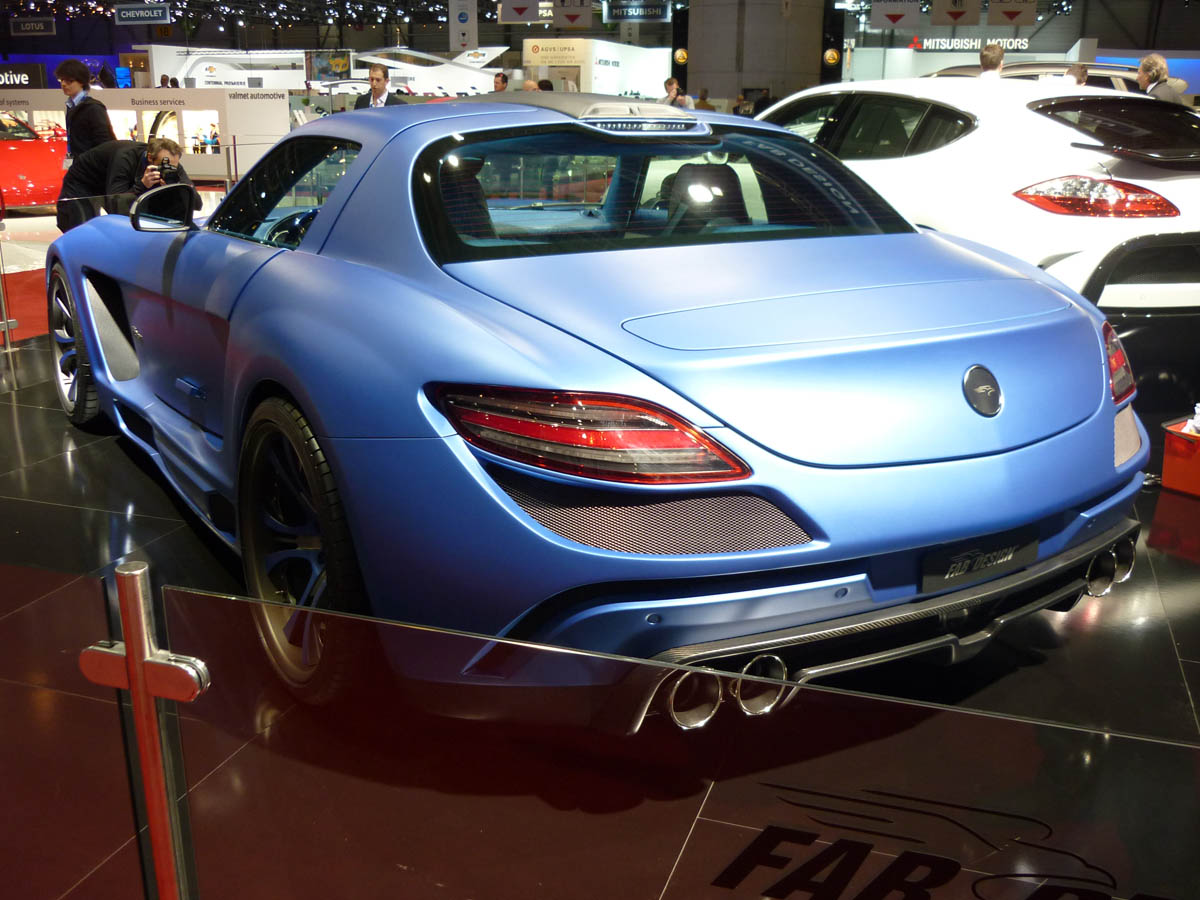 Geneva 2011: FAB Design Mercedes SLS AMG