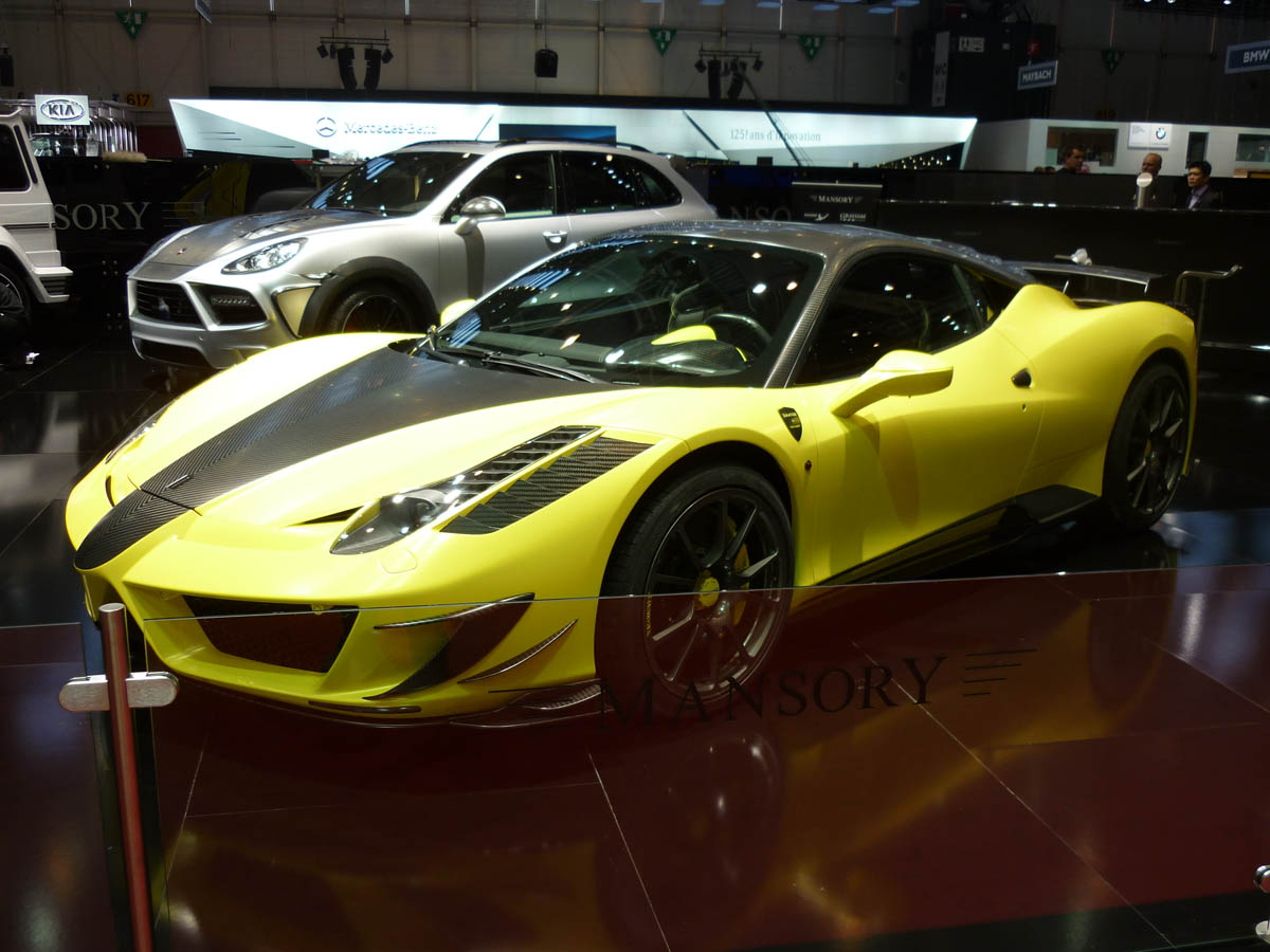 Geneva 2011: Mansory's Ferrari 458 Italia