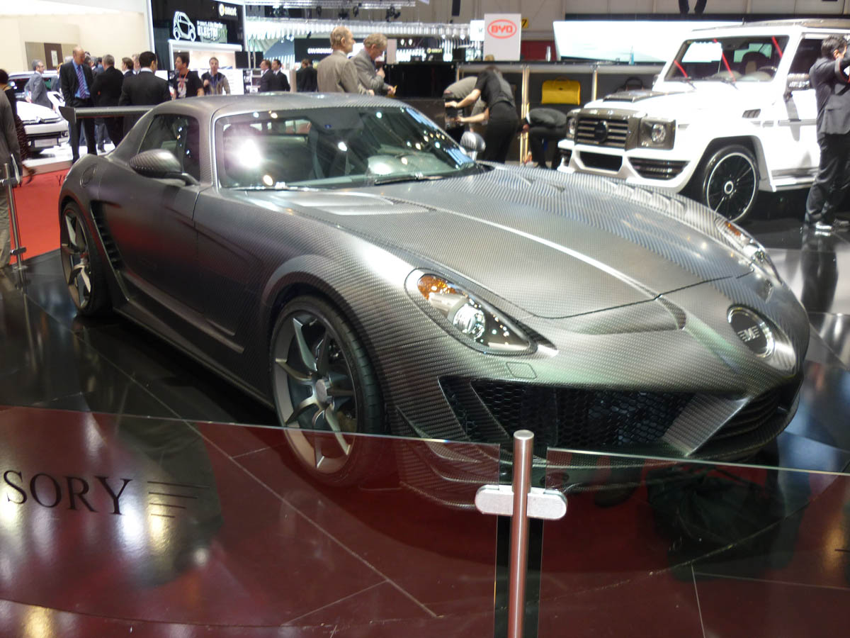 Geneva 2011: Mansory's Mercedes SLS AMG