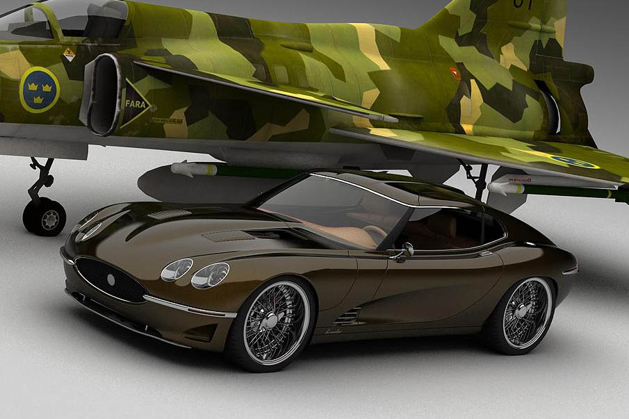 Growler Jaguar E-type recreation