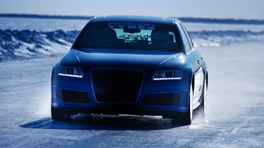 Audi RS6 breaks Bentley's ice speed record