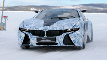 BMW i8 hybrid supercar spy pictures
