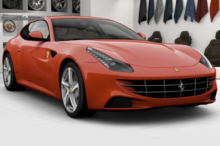 New Ferrari FF configurator