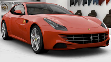 New Ferrari FF configurator