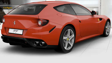 New Ferrari FF configurator