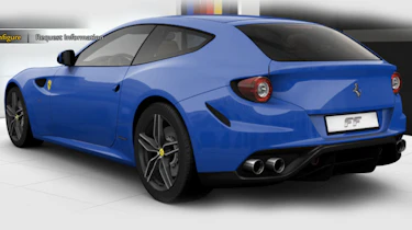 New Ferrari FF configurator