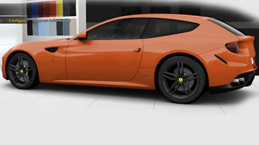 New Ferrari FF configurator
