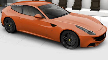 New Ferrari FF configurator