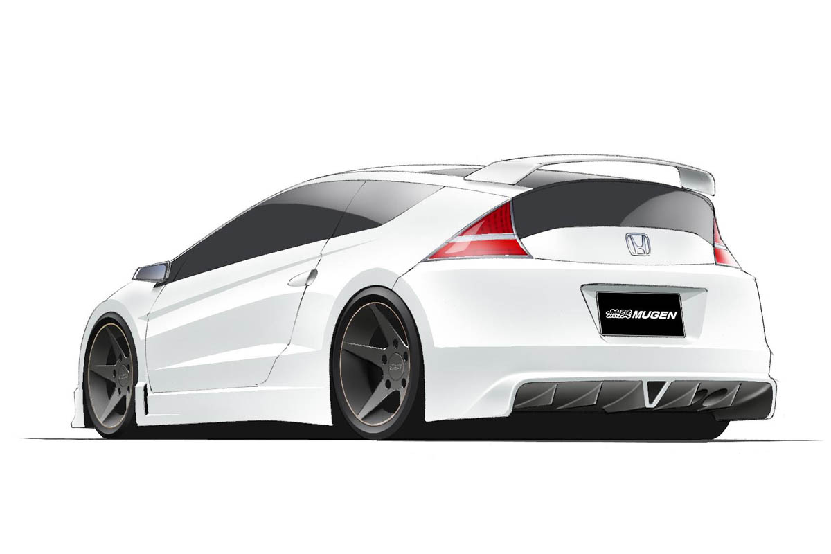 Tuned Honda CR-Z Mugen hybrid sports coupe
