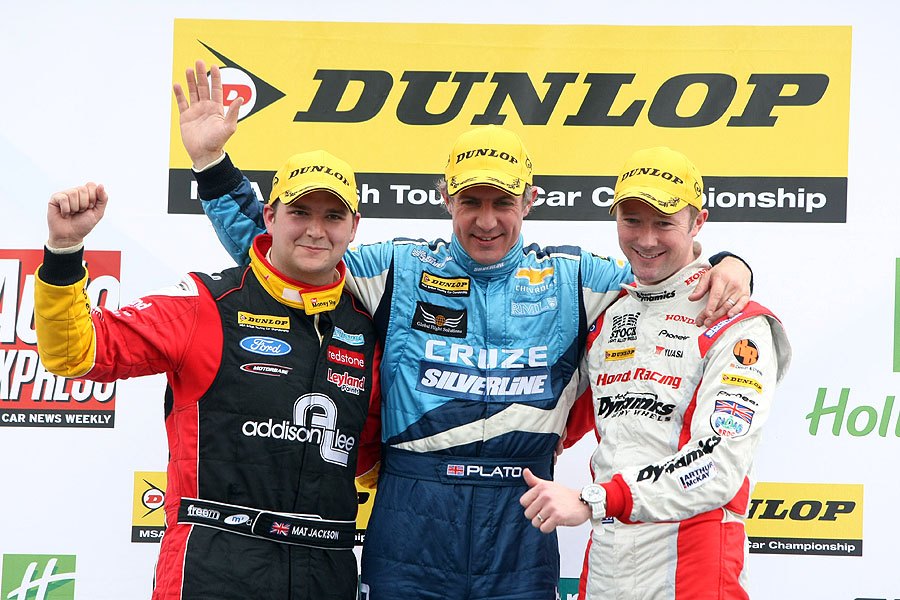British Touring Car Championship Round 1: Brands Hatch - Round 2 podium, 2011, Brands Hatch Indy
