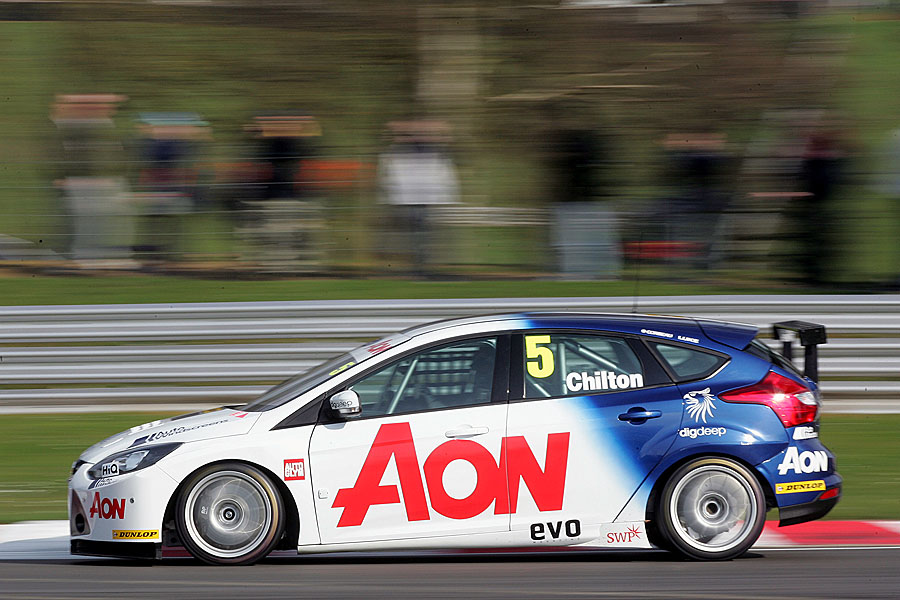 British Touring Car Championship Round 1: Brands Hatch - Tom Chilton, 2011, 'Global' Ford Focus, Brands Hatch Indy