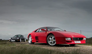 Porsche 964 RS v Ferrari 348 GT Competizione