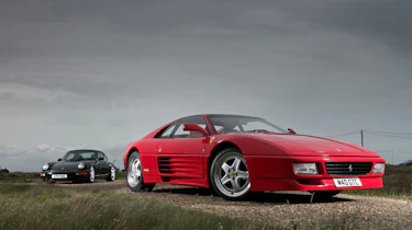 Porsche 964 RS v Ferrari 348 GT Competizione