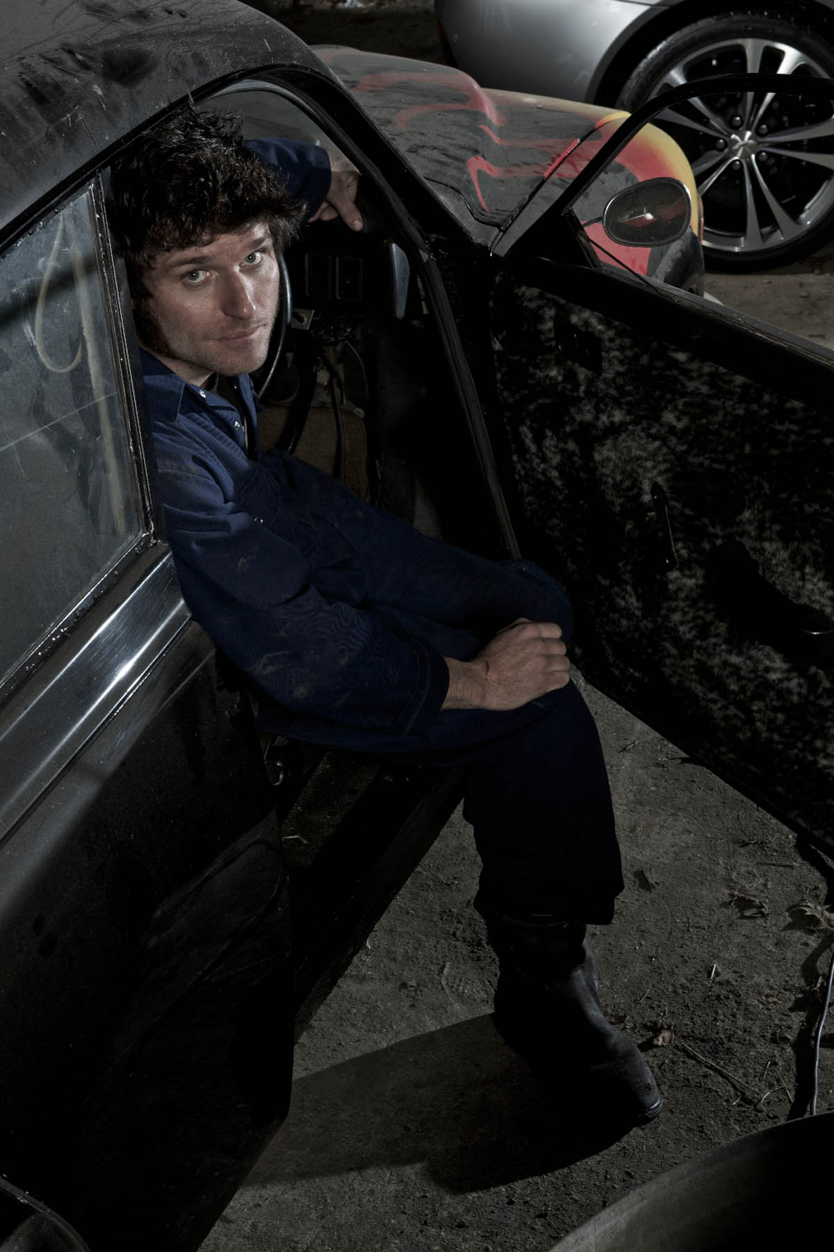 Guy Martin and his Aston Martin V12 Vantage
