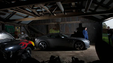 Guy Martin and his Aston Martin V12 Vantage