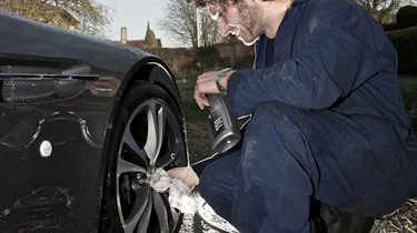 Guy Martin and his Aston Martin V12 Vantage