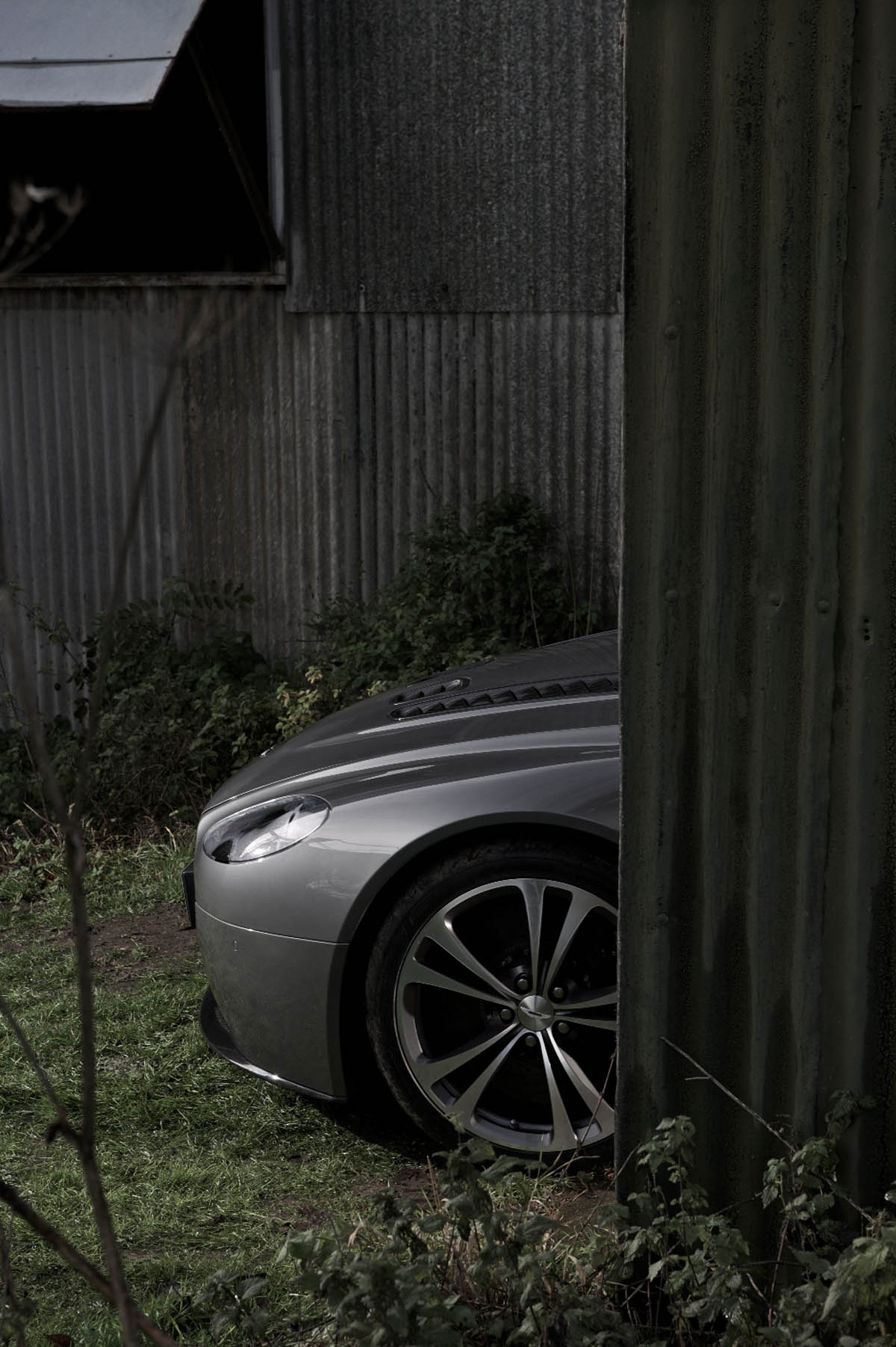 Guy Martin and his Aston Martin V12 Vantage