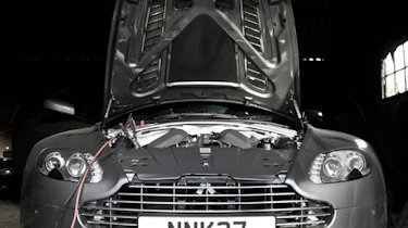 Guy Martin and his Aston Martin V12 Vantage