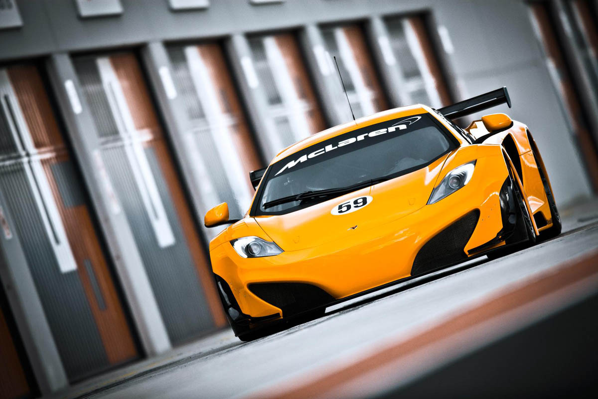 McLaren MP4-12C GT3 racing car: new pictures and video