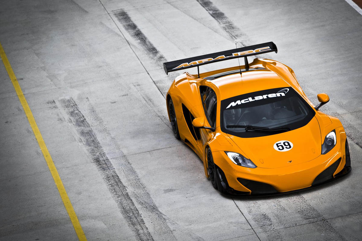 McLaren MP4-12C GT3 racing car: new pictures and video