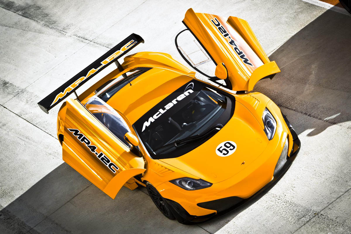 McLaren MP4-12C GT3 racing car: new pictures and video