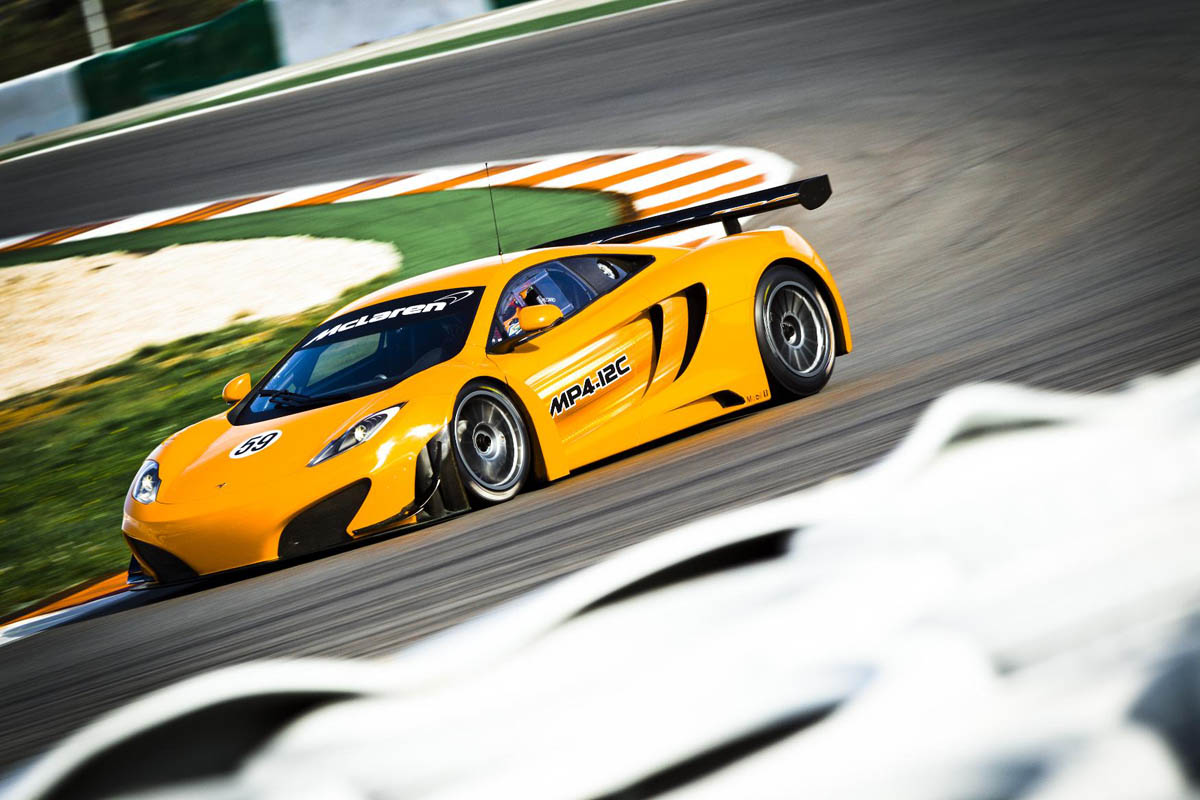 McLaren MP4-12C GT3 racing car: new pictures and video