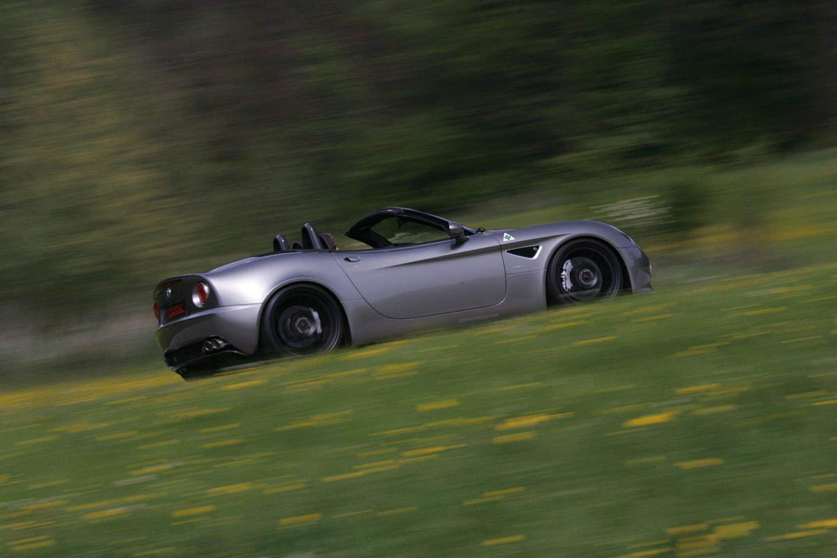 592bhp Alfa Romeo 8C Spider news and pictures