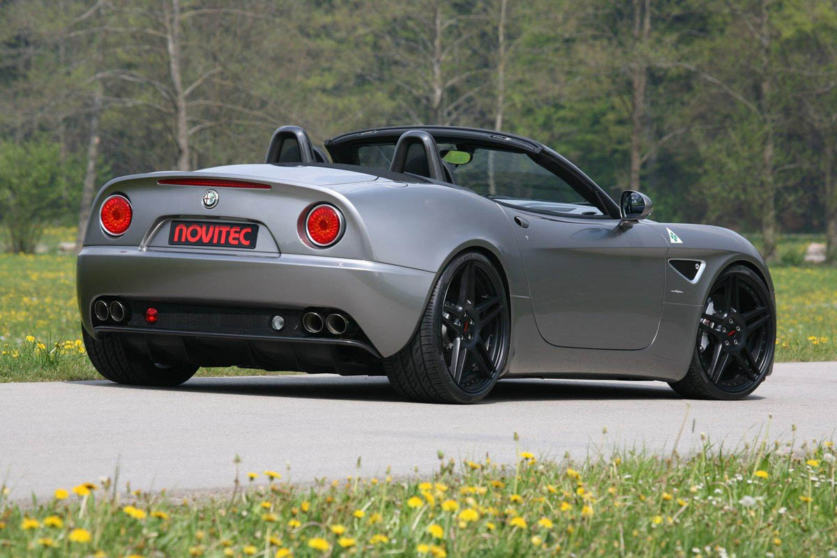 592bhp Alfa Romeo 8C Spider news and pictures