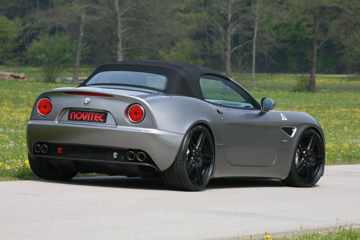 592bhp Alfa Romeo 8C Spider news and pictures